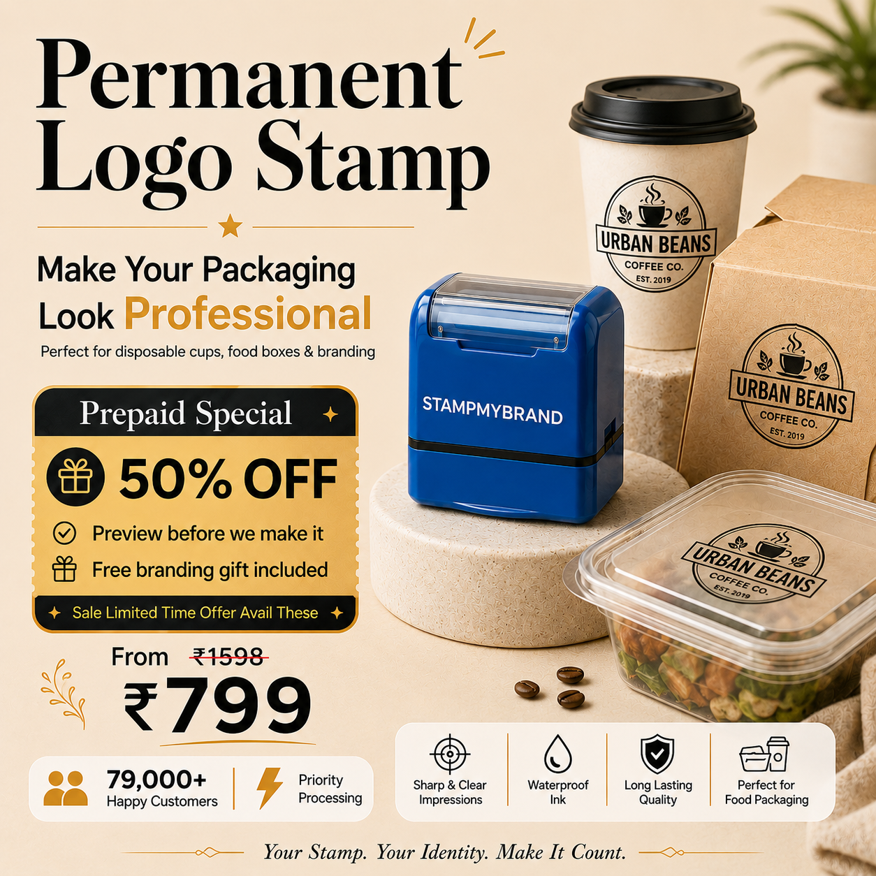 Permanent Logo Stamp – StampMyBrand®