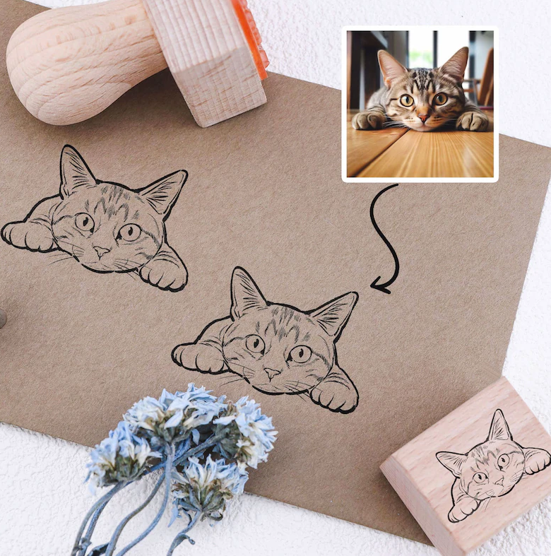 Custom Pet Rubber Stamp By StampMyBrand®
