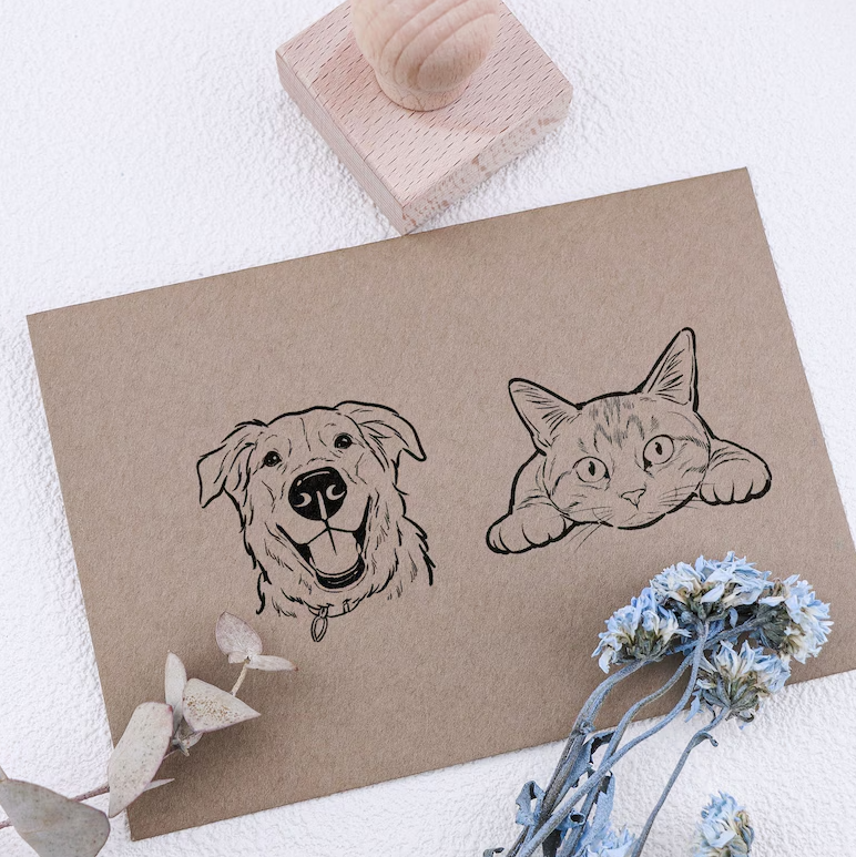 Custom Pet Rubber Stamp By StampMyBrand®
