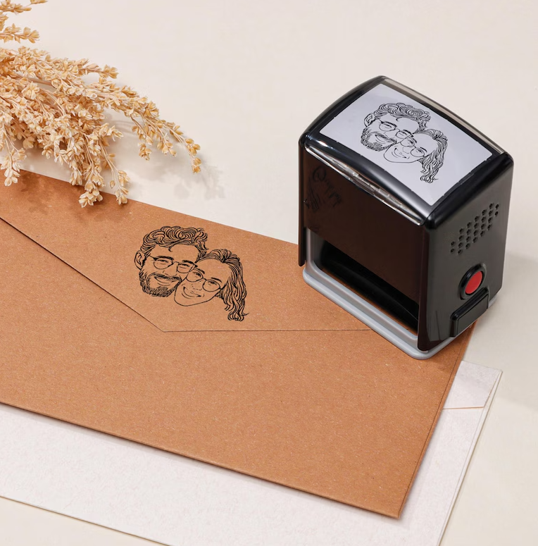 Custom Portrait Stamp From Photo By StampMyBrand®