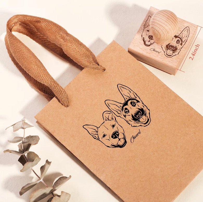 Custom Portrait Stamp From Photo By StampMyBrand®