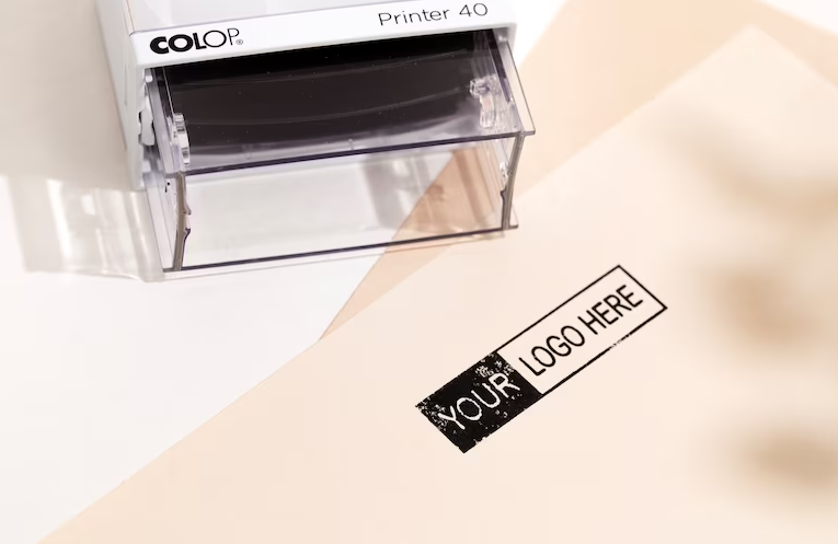 Custom Logo Stamp By StampMyBrand®