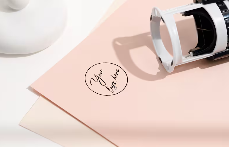 Custom Logo Stamp By StampMyBrand®